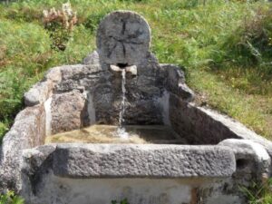 La fuente de la mina